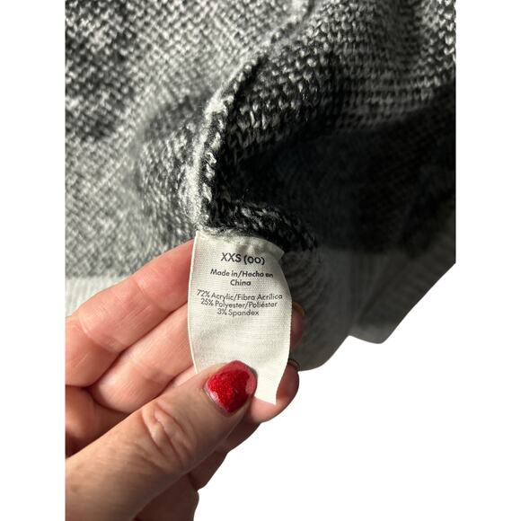 Skulls Oversized Cardigan Goth Grunge XXS No Boundaries - Picture 6 of 7